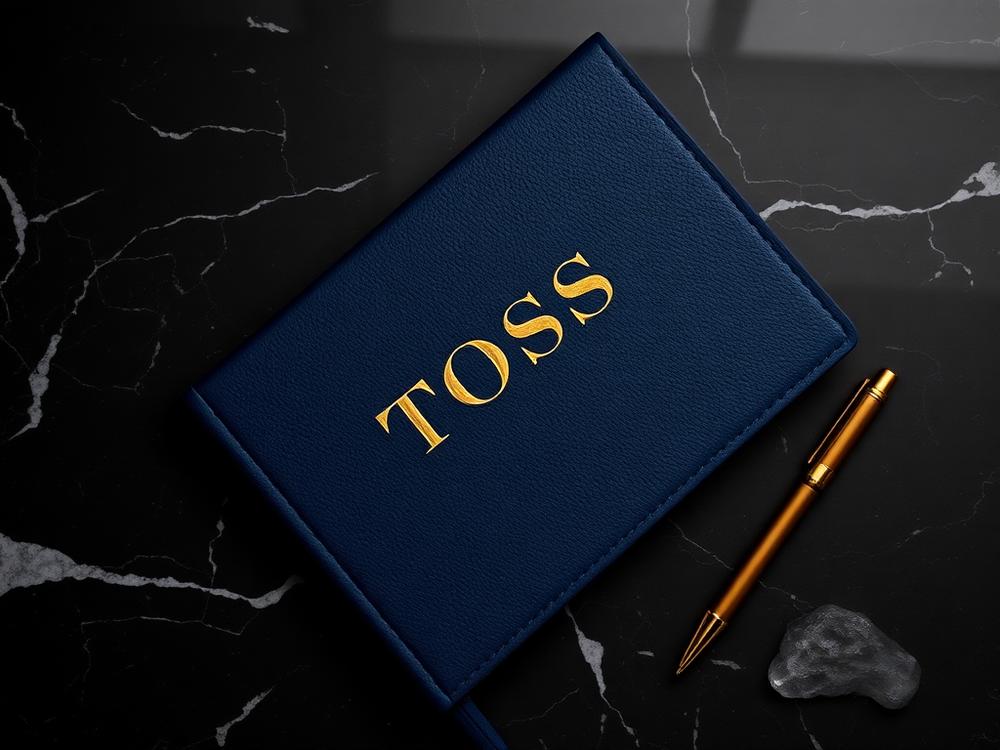 Método TOSS — caderno com identidade visual